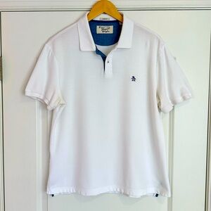 Men’s Original Penguin White Polo Shirt Size Large